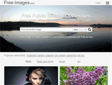 Tablet Screenshot of free-images.com